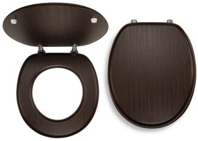 Novaservis - sedátko dyhované MDF, WC/WENGE