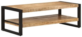 Konferenčný stolík 120x55x40 cm masívne mangovníkové drevo 351820