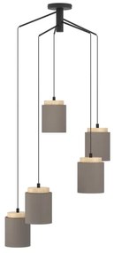 Eglo 99447 - Luster na lanku ALBARIZA 5xE27/40W/230V pavúk
