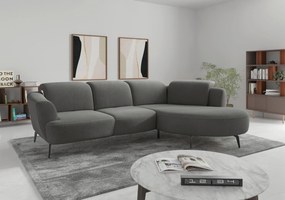 XXXLutz ROHOVÁ SEDAČKA, textil, bahenná hnedá Sit & More - Sedačky - 000144018522