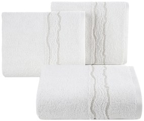 BAVLNENÝ UTERÁK KARIN 30X50 CM BIELA