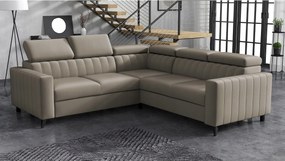 Rohová sedačka Laviosuna 2R2 (hnedá) (s úl. priestorom)