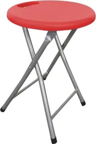 Skladacia stolička Livia, červená%