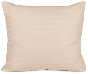 SATÉNOVÁ OBLIEČKA NA VANKÚŠ CIZGILI CAPUCCINO 50X60 CM EXCLUSIVE CAPUCCINO