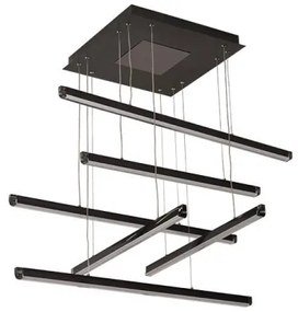 LED Stmievateľný luster na lanku LED/100W/230V 3000-6500K + diaľkové ovládanie