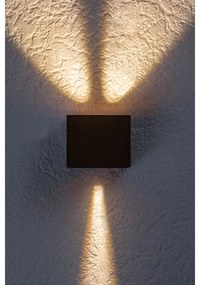 Rabalux 77169 - LED Vonkajšie nástenné svietidlo HALLSTATT LED/10W/230V IP54 hnedá