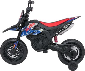 Ramiz Detský motocykel Aprilia RX modrý
