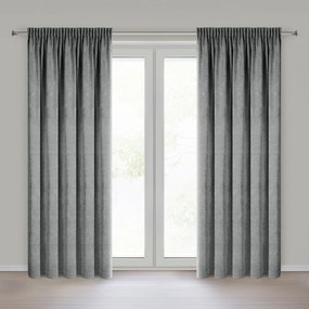 ZATEMŇOVACÍ ZÁVES NA PÁSKE NESKA 140X270 CM SIVÁ