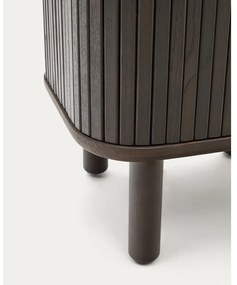 Tmavohnedý nočný stolík Mailen – Kave Home