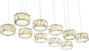 Globo 49350-92H - LED Luster na lanku AMUR LED/92W/230V 4000K