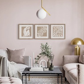 Obrazy v súprave 3 ks 30x30 cm Matisse – Styler