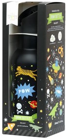 A Little Lovely Company - antikorová fľaša na pitie, 350 ml - vesmír