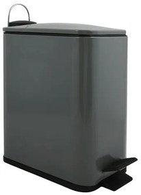 Spirella pedálový odpadkový kôš ERIK matná šedá oceľ 5 L 10.21480, 1 ks
