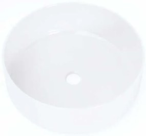 Umývadlo Loano priemer 41 cm, biela