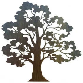 Moderný obraz na stenu strom bonsai drevenej preglejky topoľ ERGLIN I 3D HODINY PR0215 HEU+