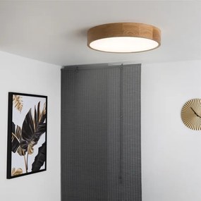 Brilagi - LED stropné svietidlo CARVALHO LED/36W/230V, dubové, pr. 47,5 cm