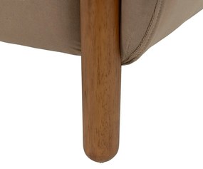 Svetlohnedé kreslo – Ixia