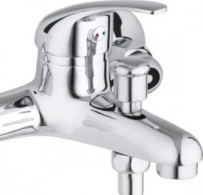 Vaňová batéria TOMÁŠ so sprchou - chrómová