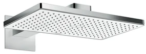 Hansgrohe Rainmaker Select, hlavová sprcha 460 1jet EcoSmart so sprchovým ramenom, biela/chrómová, HAN-24013400