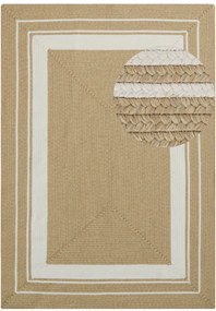 Koberec Hanse Home Braided Trenzado krémový / béžový