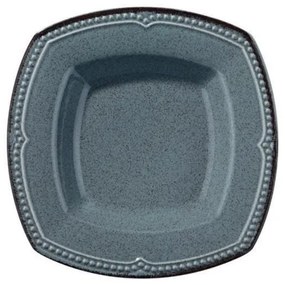 24-dielna jedálenská súprava, modrá/porcelán