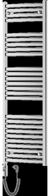 Mexen Helios elektrický radiátor 1500 x 500 mm, 600 W, chróm - W103-1500-500-2600-01