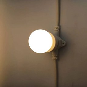 DECOLED LED žárovka teple bílá, patice E27, 12 diod