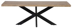 Jedálenský stôl z mangového dreva Memphis 240x100 cm obdĺžnik Mahom
