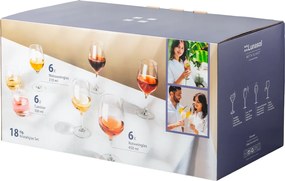 Štartovací set pohárov 18 ks - Anno Premium Glas Lunasol - 322102
