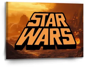 Sablio Obraz Star Wars Lávová planéta - 90x60 cm