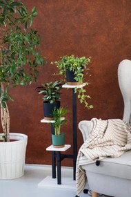 Stojan na kvety PEAK biely