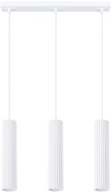 Biele závesné svietidlo Gleam – Sollux