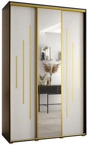 Skriňa 45 Canaris 13 160 čierna/biela/gold