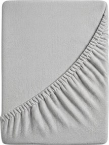 Froté plachta EXCLUSIVE svetlošedá 180x200 cm