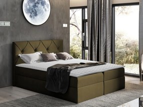 Kontinentálna posteľ Blanche, Rozmer postele: 200x200, Dostupné poťahy: Zetta 291