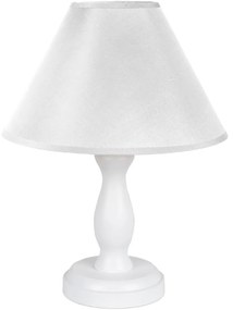 HELLUX Stolná moderná lampa STEFI, biela