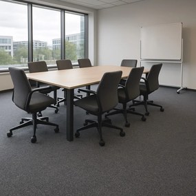 Betap, Metrážny koberec Vienna 78, na mieru, šíře 4m, šedá, ab (mriežka), chodba / predsieň