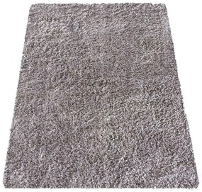 Moderný koberec SHAGGY CAMIL - latte