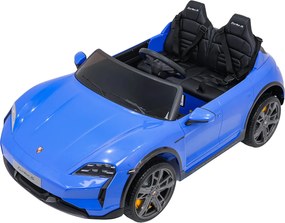 Ramiz Porsche Taycan Turbo S vozidlo Modrá