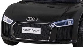 Detský automobil Audi R8 na batérie, čierne