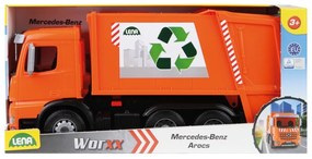 Lena Auto smetiarka plast 53cm Mercedes Arocs v krabici 54x26x20cm 04614