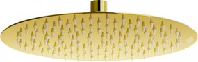 Mexen Slim dažďová sprcha 25 cm, zlatá - 79225-50