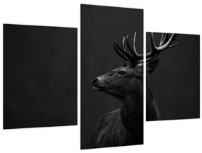 Obraz - Portrét jeleňa (90x60 cm)