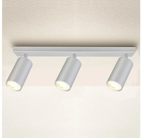 Brilagi - Kúpeľňové bodové svietidlo SELE 3xGU10/30W/230V IP44 strieborná BG1637