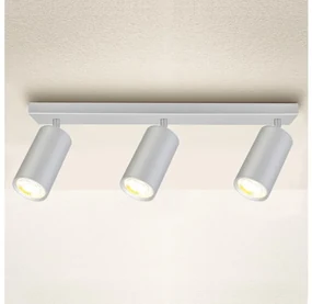 Brilagi - Kúpeľňové bodové svietidlo SELE 3xGU10/30W/230V IP44 strieborná BG1637