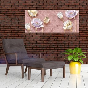 Obraz kvetov (120x50 cm)