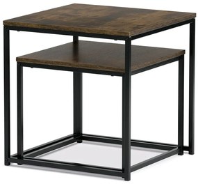 Autronic BONTEC Odkladací stolík 50x50cm, mdf, divoký dub, AF-076 OAK Farba: Prírodné