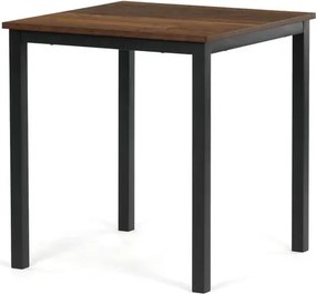 Jedálenský stôl Autronic 70x70 cm Hnedá Melamín GDT-201 OLW2
