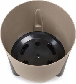 Květináč MOSS ECO III 34 cm kávově hnědý