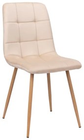 Jedálenská stolička MONTANA VELVET béžová